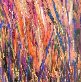 Painting, Floral vitality, Natalya Mougenot