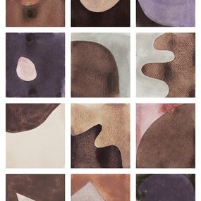 Gemälde, Contact color N°7 - Mocha mousse, Aurélie Trabaud