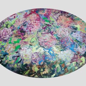 Peinture, Hydrangea, Anna Privaloff