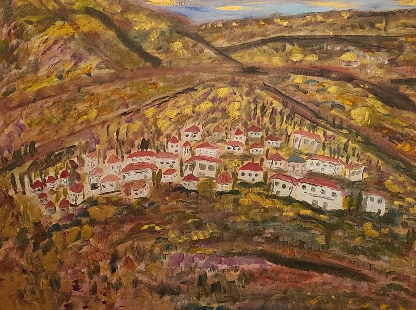 Dondi Schwartz, Village in Lazio Dondi Schwartz, Village in Lazio