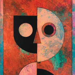 Painting, U & Not U 1E, Lewis Deeney
