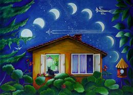 Peinture, Multimoon, Galia Chuntova