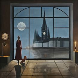 Peinture, Rêveries du soir, Jacques Guillet