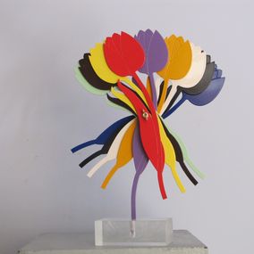 Sculpture, Sm 741. Un bouquet de tulipes éternelles, Jean-Paul Boyer