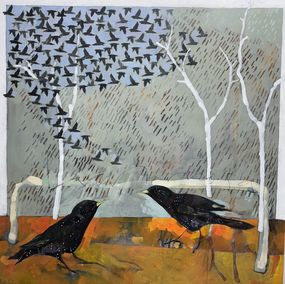 Gemälde, Mozart's Starling, Christopher Rainham