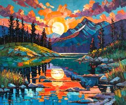 Painting, Your Warmth is infectious, Katharina Husslein