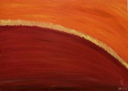 Peinture, Fire Dragon, Olga Tkachenko