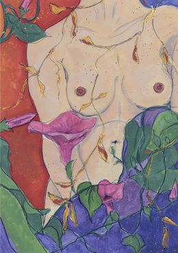 Peinture, Entwined, Jane V Southgate