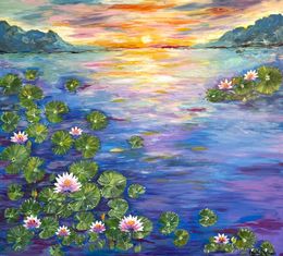 Peinture, Nenufares, Agata Matczak