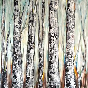 Gemälde, Bosque de abedules, Agata Matczak