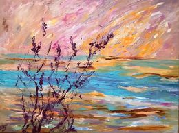 Painting, Salt Lakes, Tetiana Pchelnykova