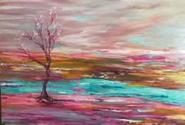 Painting, And the Tree Blossoms, Tetiana Pchelnykova