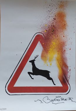 Print, Wild Wild Fires, Bordalo