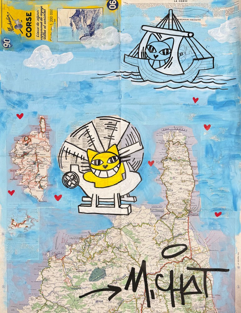 M.Chat, Carte du Nord de la Corse M.Chat, Carte du Nord de la Corse