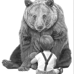 Dessin, Ours, François Gruson