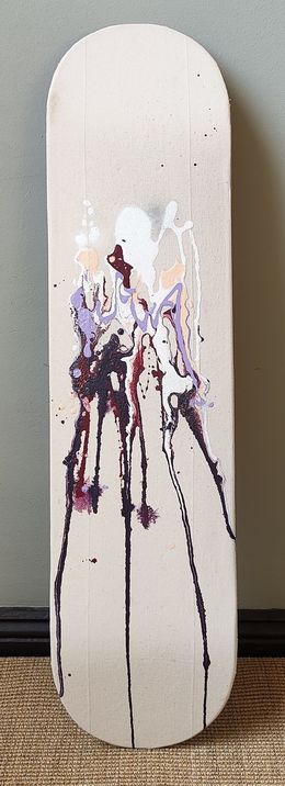 Painting, again - skateboard edition (1), Franziska Raffaël