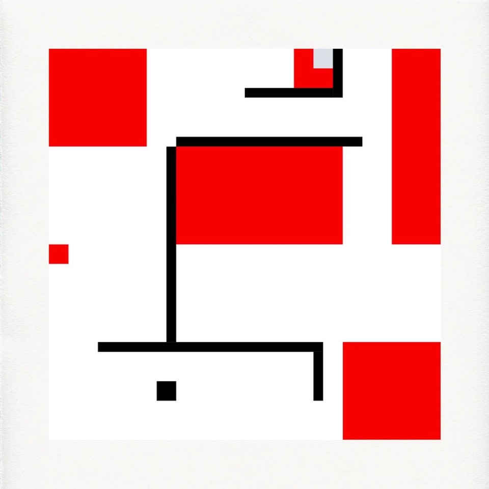 Mitsouko Mori, Composition ligne Bleue Mitsouko Mori, Composition ligne Bleue