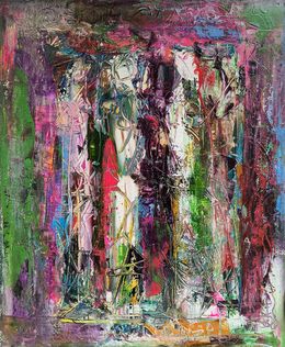Painting, Abstract Praise, Seyran Gasparyan