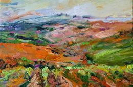 Painting, Before Sunset, Anna Privaloff