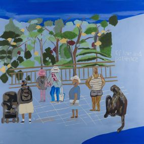 Painting, Of love and patience, Natha Out Of The Blue