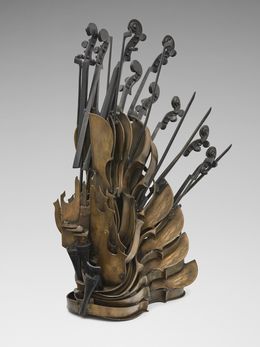Sculpture, Cascade de Violon, Arman