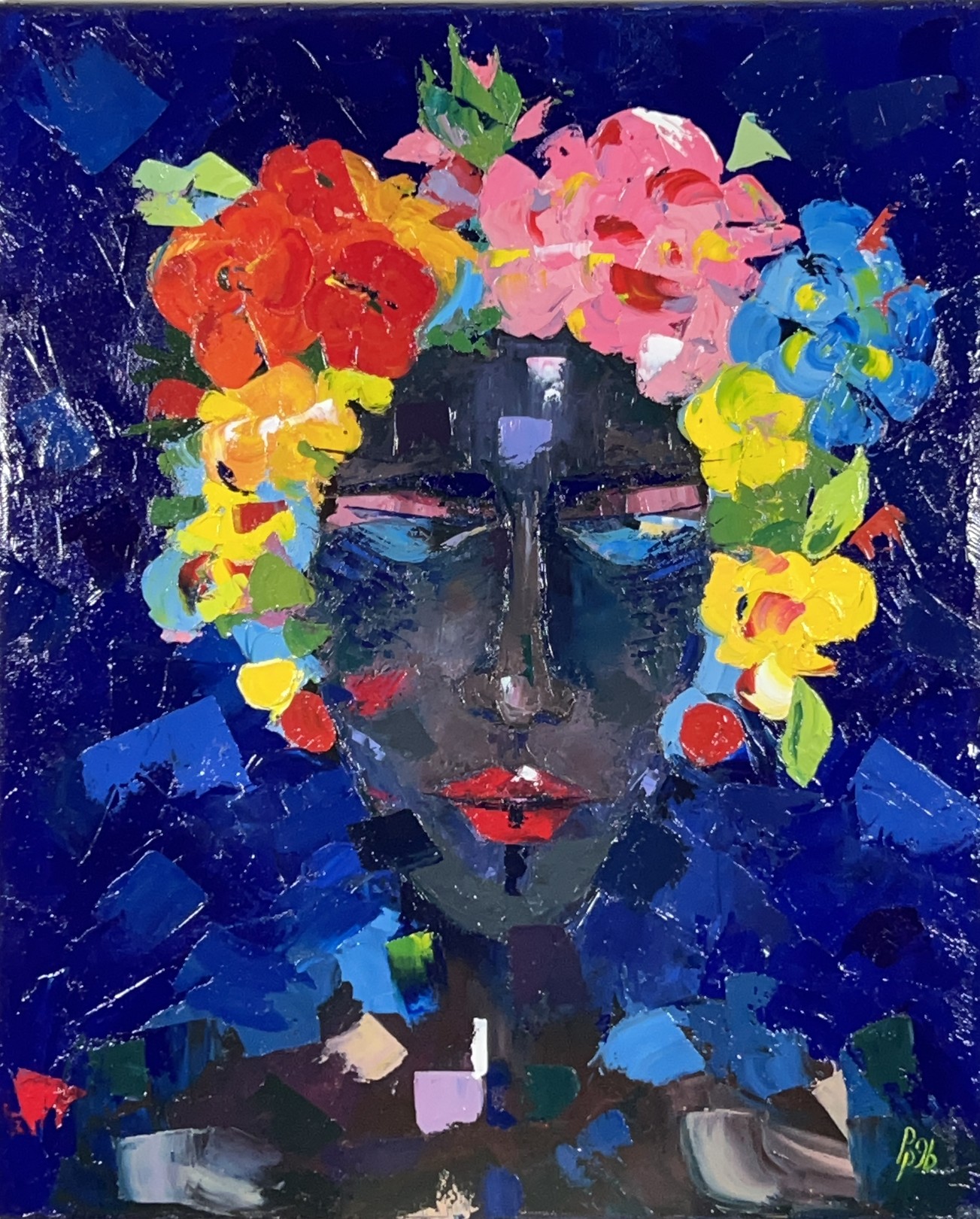 Patricia Pierre Gomez Baranda, I like to paint flowers so they never die Patricia Pierre Gomez Baranda, I like to paint flowers so they never die