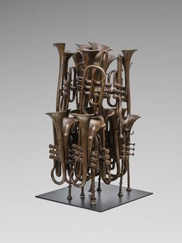 Skulpturen, Accumulation Trompette, Arman