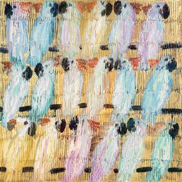 Painting, Molucans, Hunt Slonem
