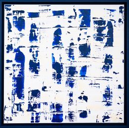 Painting, Blue white, Juliana Haggoo