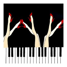 Print, Divas de jazz (Giclée Print), Kristina Mallen
