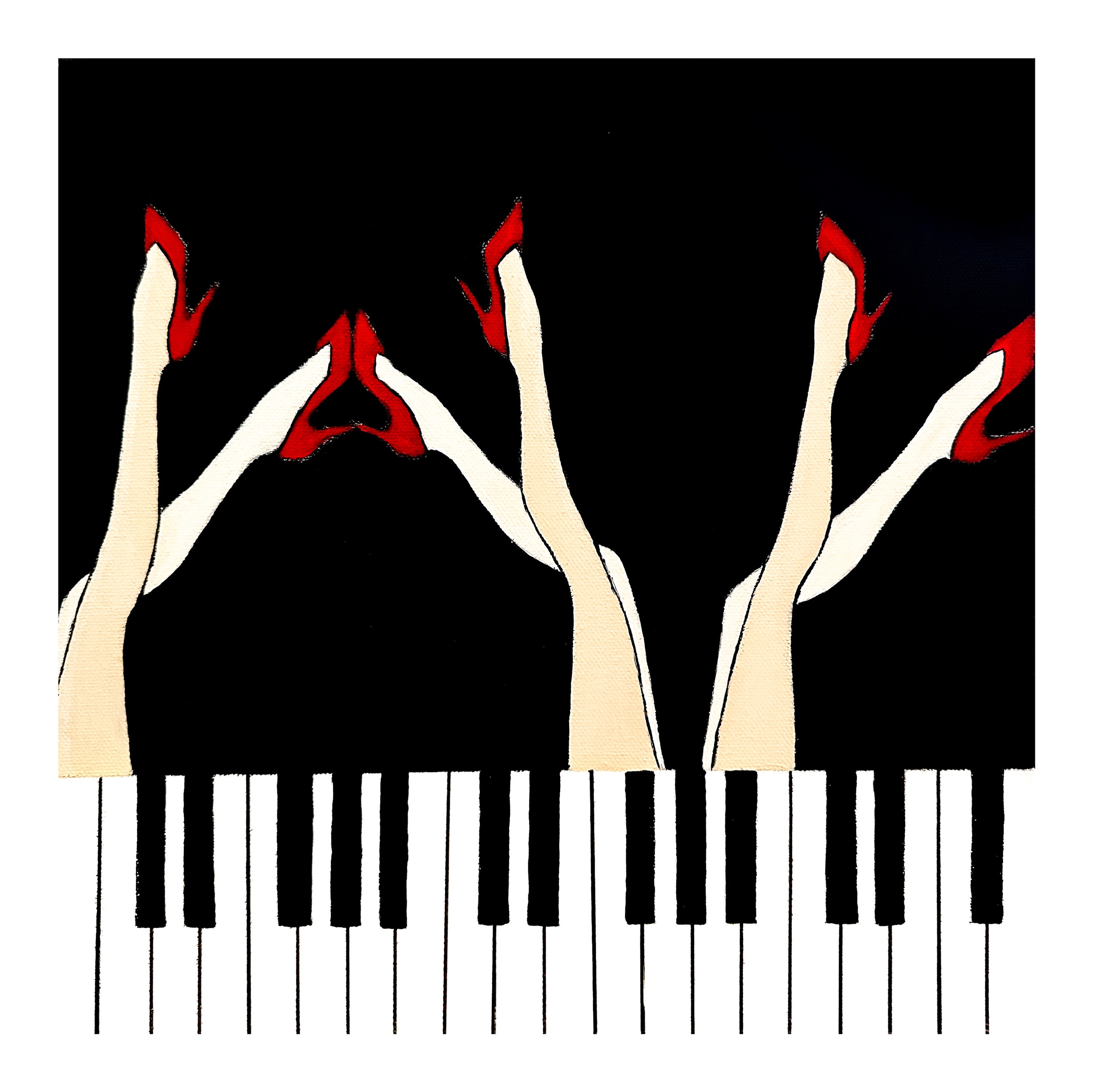 Kristina Mallen, Divas de jazz (Giclée Print) Kristina Mallen, Divas de jazz (Giclée Print)
