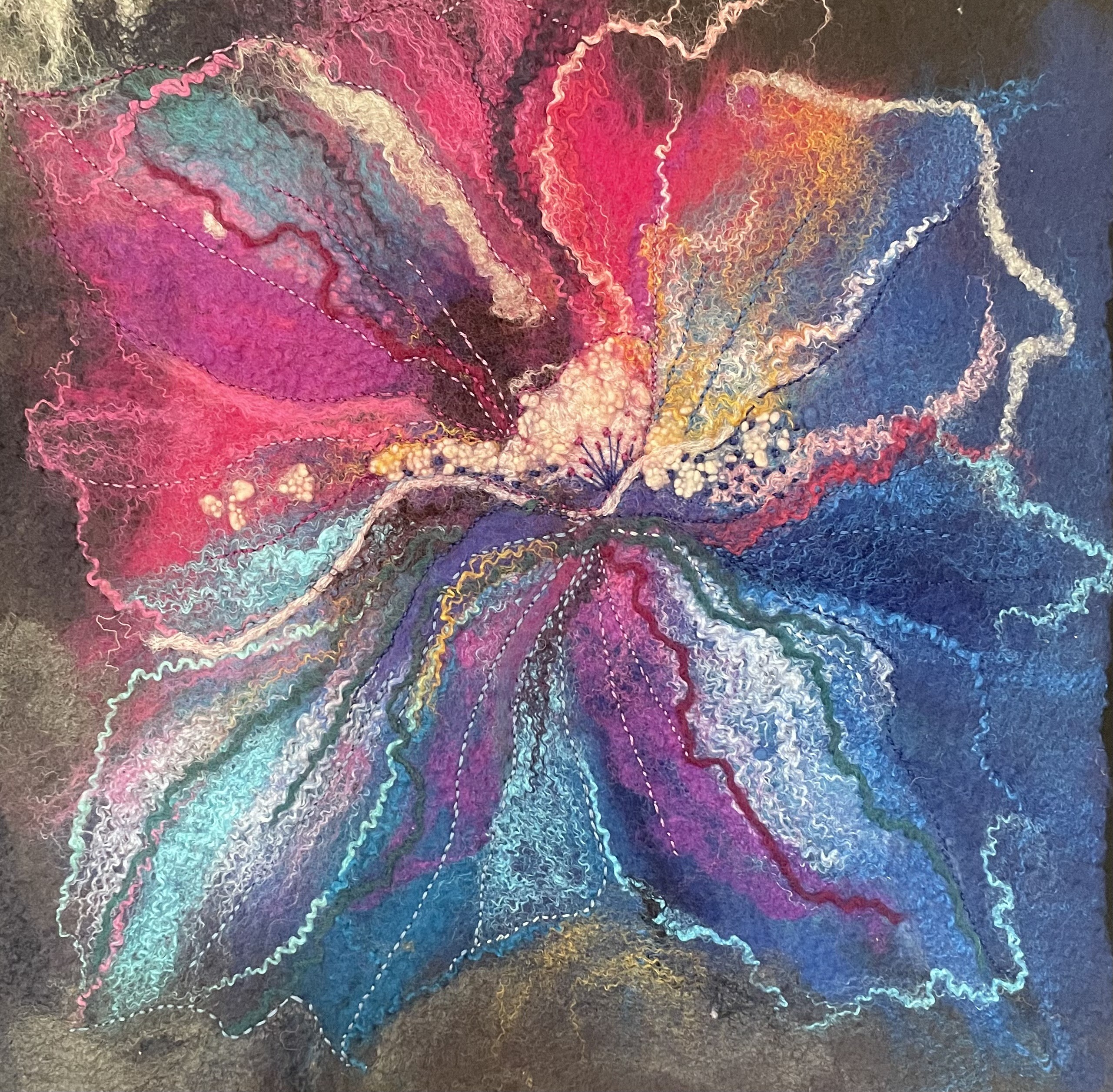 Olga Dzurova, Blue Lilly Olga Dzurova, Blue Lilly