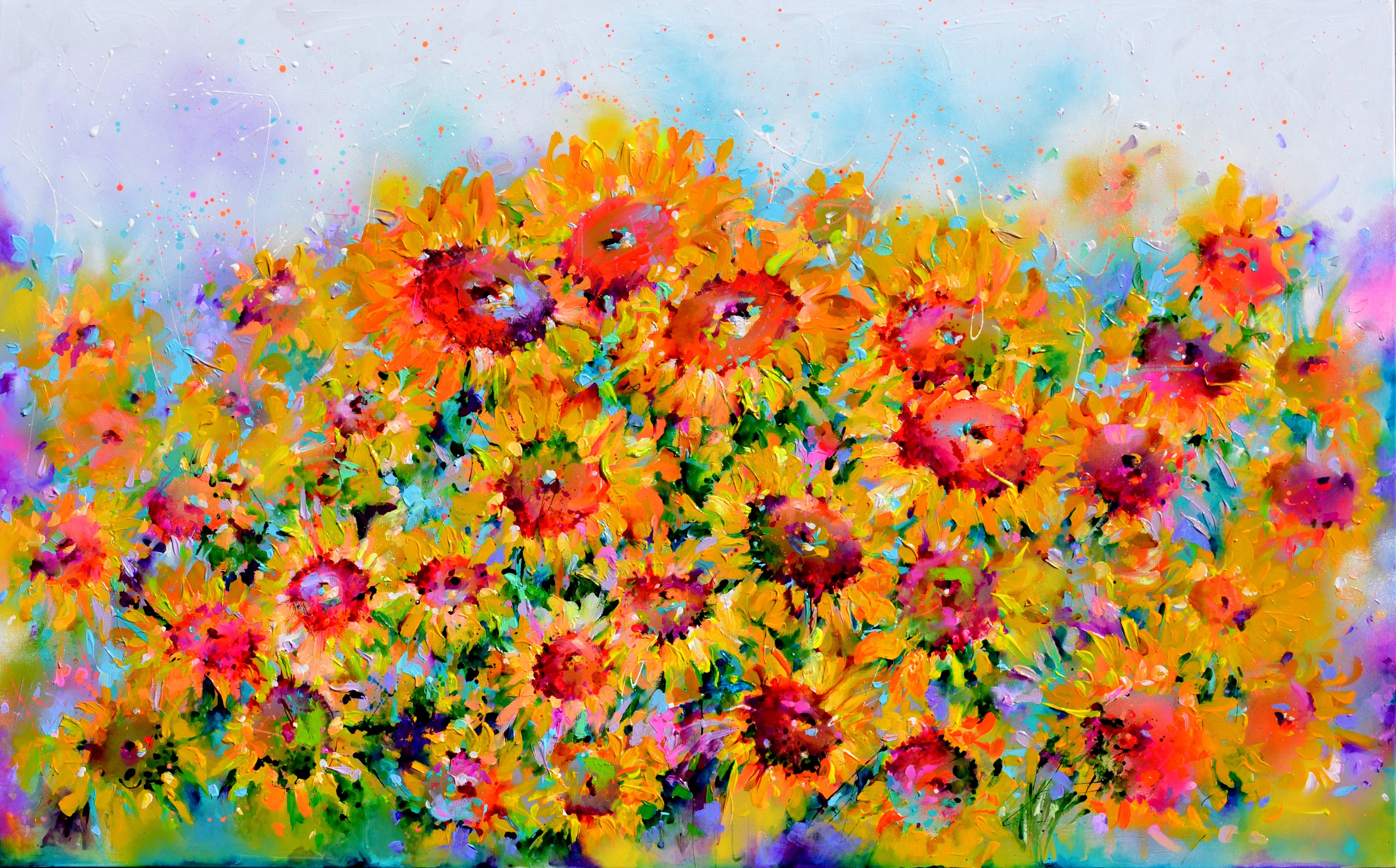 Soos Roxana, I've Dreamed 29 - Sunflower Field Soos Roxana, I've Dreamed 29 - Sunflower Field