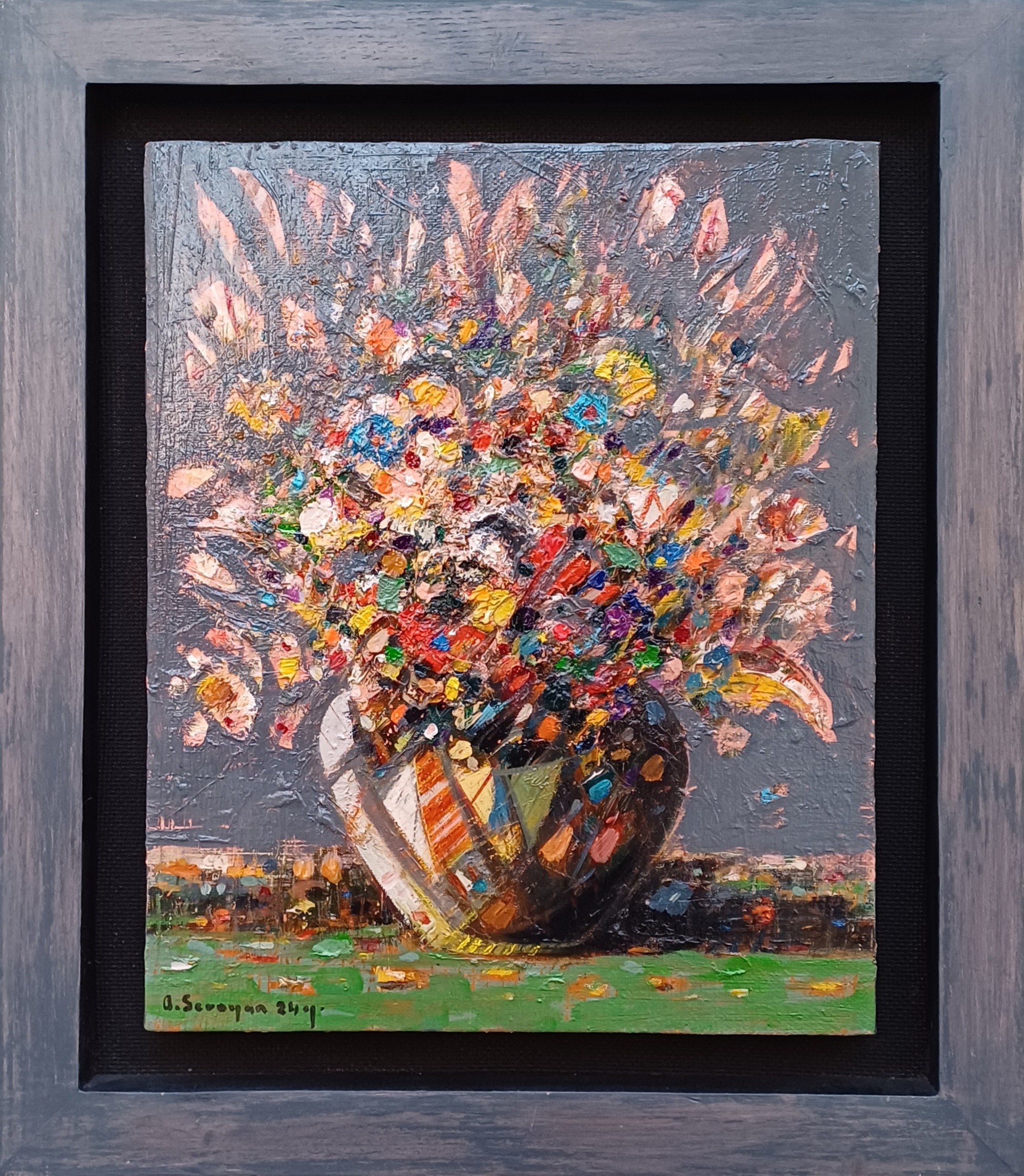 Aram Sevoyan, Abstract Bouquet Aram Sevoyan, Abstract Bouquet