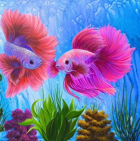 Gemälde, Aquatic Ballet, Shahen Aleksandryan