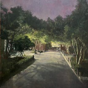 Gemälde, L'allée crépusculaire, Yong Zheng Li