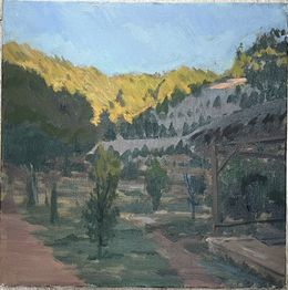Painting, Soleil couchant - 2ème tableau, Yong Zheng Li