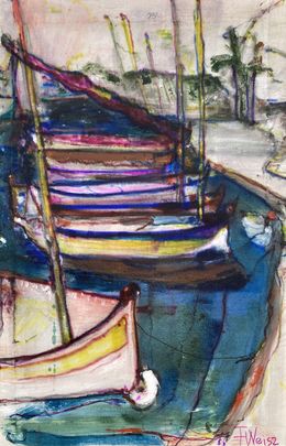 Gemälde, Sanary sur mer, Frederic Weisz