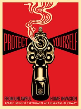 Print, Home Invasion 1, Shepard Fairey (Obey)