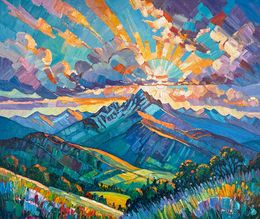 Painting, Ain't no Mountain high enough, Katharina Husslein