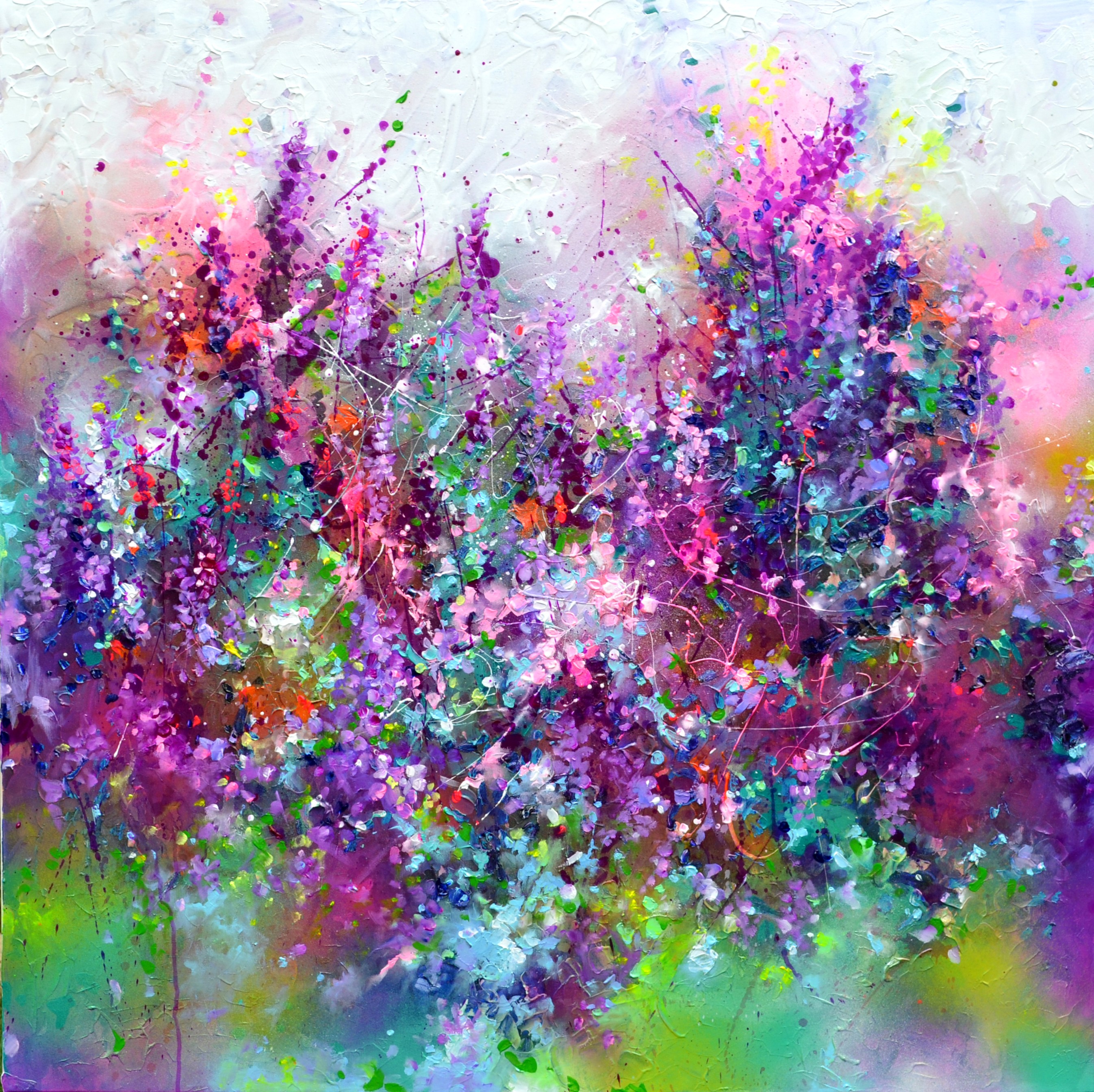 Soos Roxana, Abstract Flower Field Soos Roxana, Abstract Flower Field