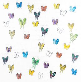 Painting, Kaleidoscope Flutter, Hunt Slonem