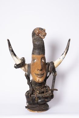 Sculpture, 39-Saint avec Serpent, Joseph Kurhajec