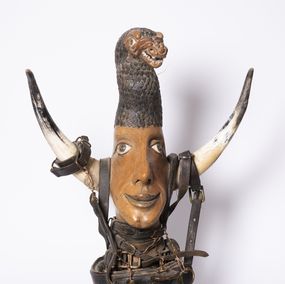 Sculpture, 39-Saint avec Serpent, Joseph Kurhajec