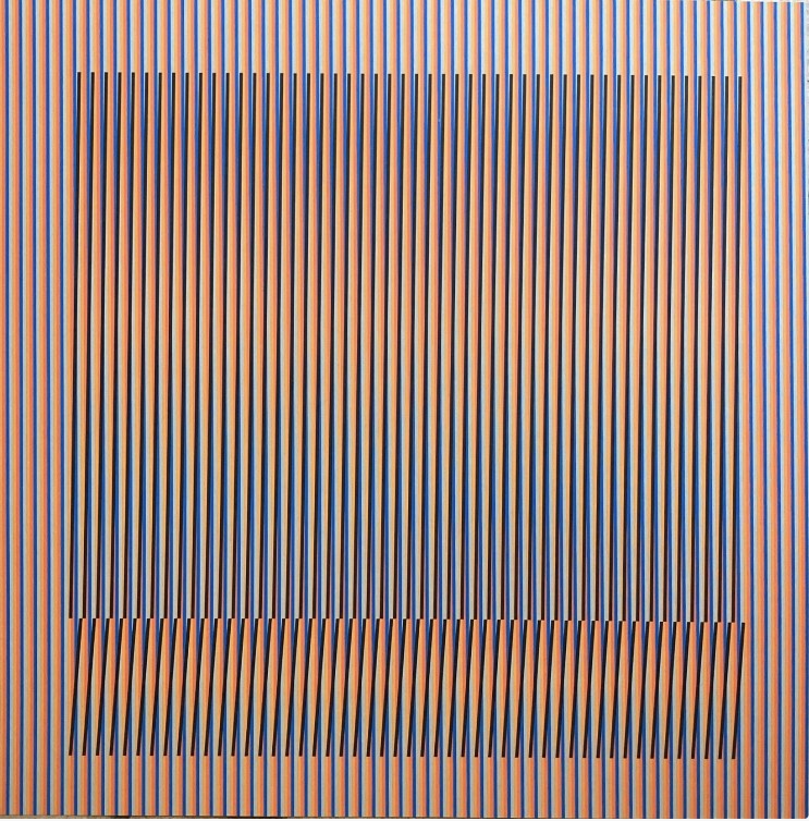 Carlos Cruz-Diez, Induction chromatique - Orinoco 5 Carlos Cruz-Diez, Induction chromatique - Orinoco 5