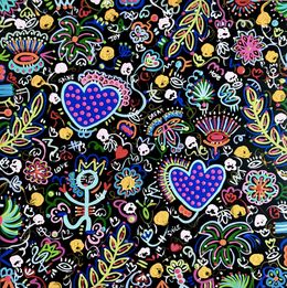 Painting, Garden of dreams, Barbara Cox