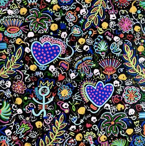 Painting, Garden of dreams, Barbara Cox