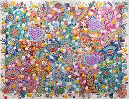 Gemälde, Garden of Eden, Barbara Cox