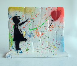 Sculpture, Wall Street Banksy & Miss Tac Tic, Spaco