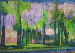 Gemälde, Les Grands Arbres, Viridiana Célandon